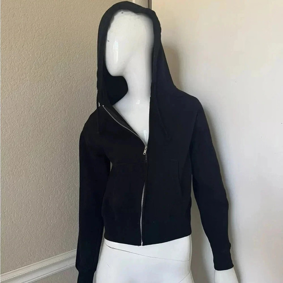 Stussy RARE collectors zip up hoodie black uplift lotus flower size medium - Picture 10 of 14